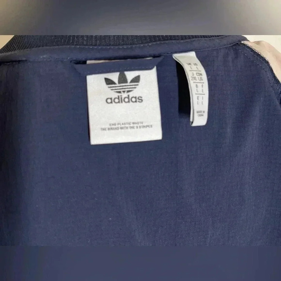 Adidas | Originals Navy Track Jacket | Embroidered | Like New - Picture 6 of 6